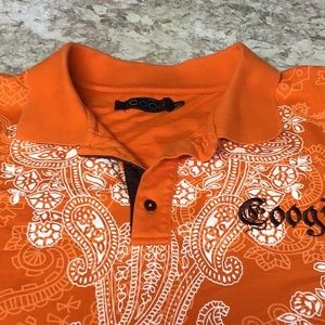 Coogi polo 4x, short sleeved